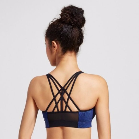 C9 by Champion Other - C9 Champion Strappy Black Blue Sports Bra